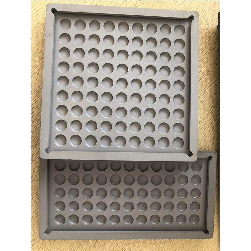 Almofadas de borracha de placa de borracha cinza personalizadas fábrica de peças de borracha cinza